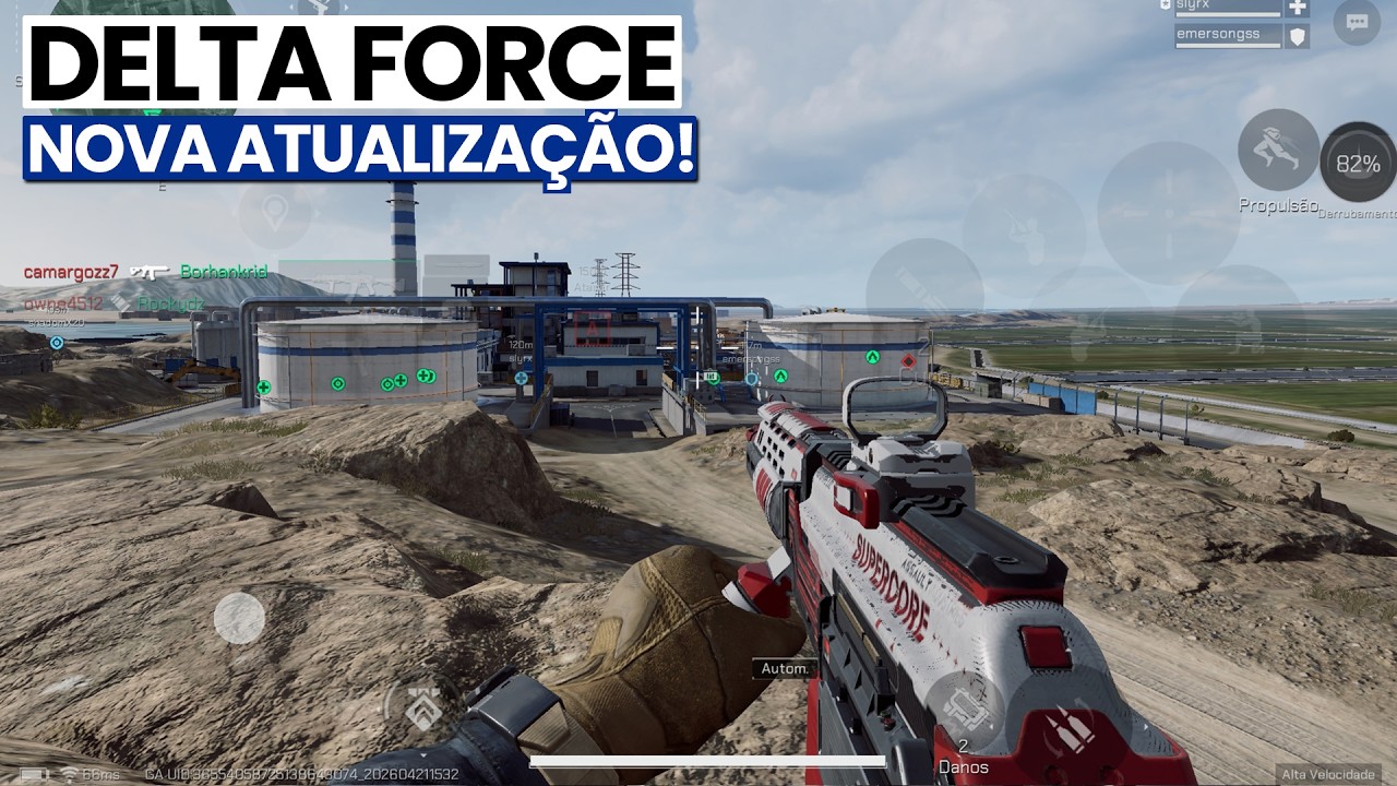 SAIU! NOVA ATUALIZAÇÃO do DELTA FORCE MOBILE- NOVO MAPA, NOVO OPERADOR e muito mais!