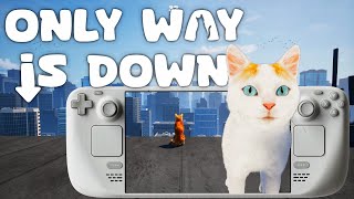 This Cat Platformer is Wild - Only Way is Down on Steam Deck
