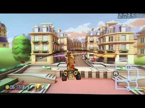 How to win Paris promenade in Mario kart 8 deluxe.
