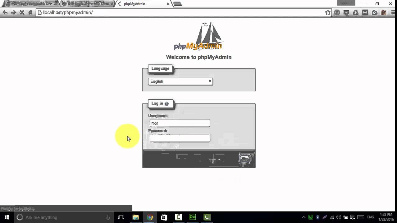 Installation of PHP Login Script