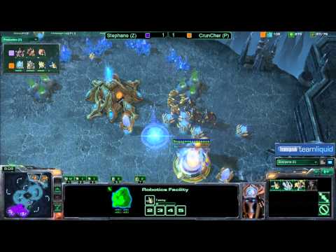 Game 3 - Stephano (Z) vs ONECrunCher (P) - TeamSpeak TL SC2 Open #10 Semifinal A