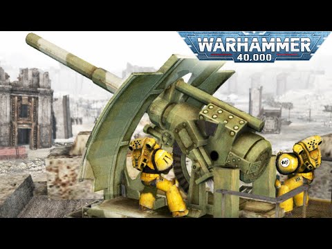 MEN OF WAR: WARHAMMER 40K MOD - Imperial Fists vs Eldar Craftworld