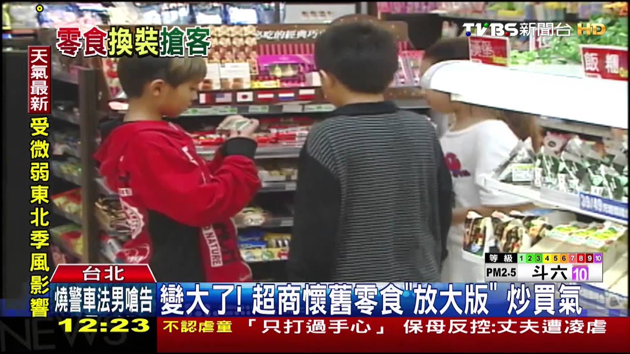 變大了!超商懷舊零食「放大版」 炒買氣