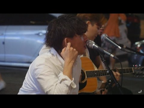 160827 [깜짝버스킹] blame it on the girls(mika) - 잔나비 @서현역