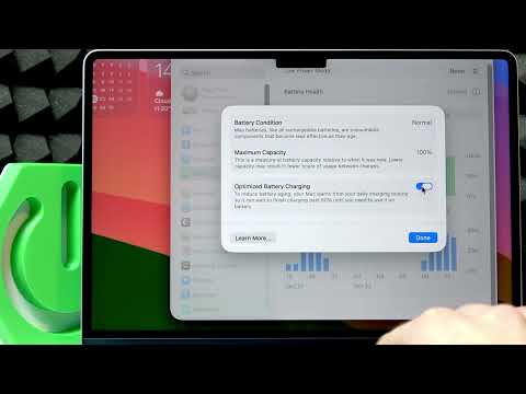 MacBook Air M4 – How to Set Charging Limit