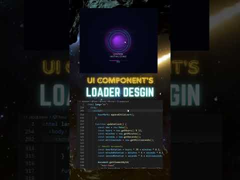 Coding a HYPNOTIC Quantum Loader (Pure HTML/CSS/JS) 🌌✨ - NO LIBRARIES! 2024 #coding #frontendcourse