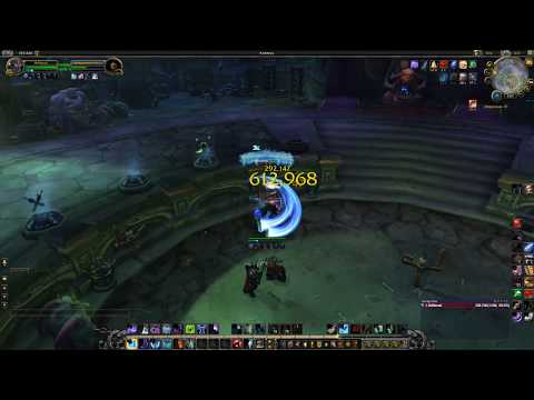WoW PTR 7.3 Frost DK FP/Obli/Ra with CH/Tor - good dps