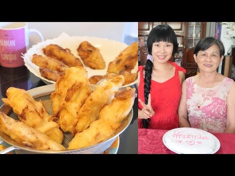 RECETTE DE MA MAMAN #25 Beignets de bananes à la laotienne, riz & coco | Dessert asiatique préféré