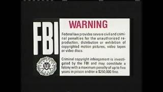 (FBI WARNING)/Archive Film (1993/1987)