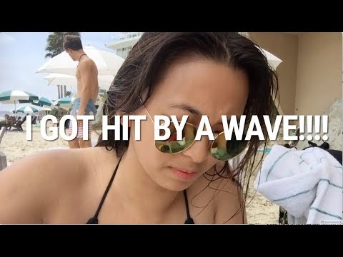 Vlog #16 | I GOT HIT BY A WAVE!!!