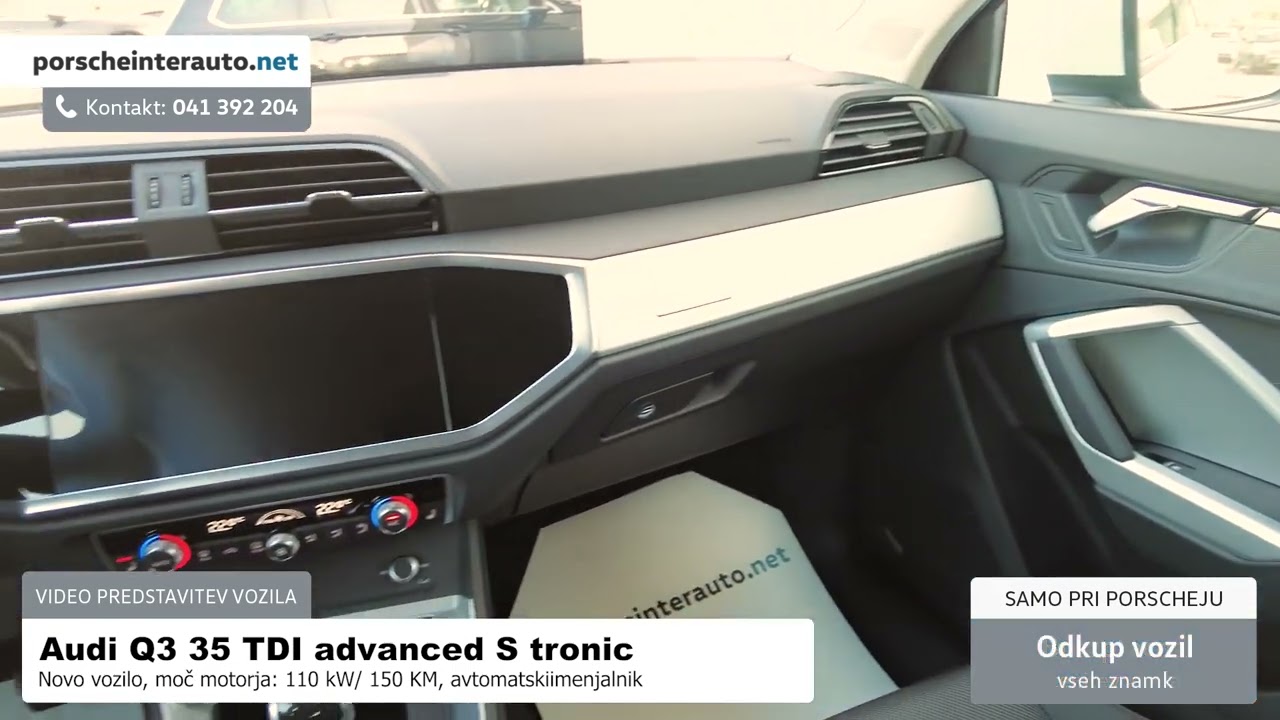 Audi Q3 35 TDI S tronic Advanced - SLOVENSKO VOZILO