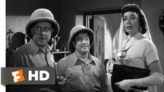 Abbott and Costello Meet the Mummy (1955) - Selling the Medallion Scene (4/10) | Movieclips