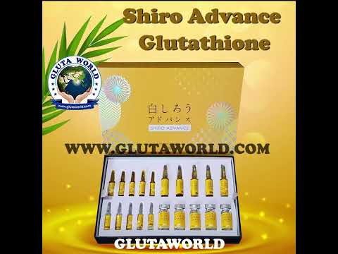Shiro Advance Glutathione, Lyophilized Powder, For Skin Whitening