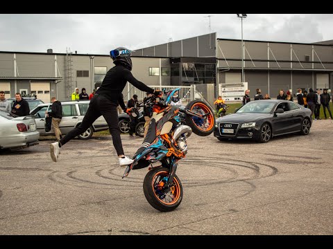 FOOTHOOPIN RAKENNUS KOTARIIN (REIKÄ LIPASSA) | STUNTTI PÄTKÄÄ