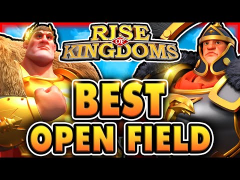Top 5 BEST OPEN FIELD Commander Pairs in Rise of Kingdoms 2023