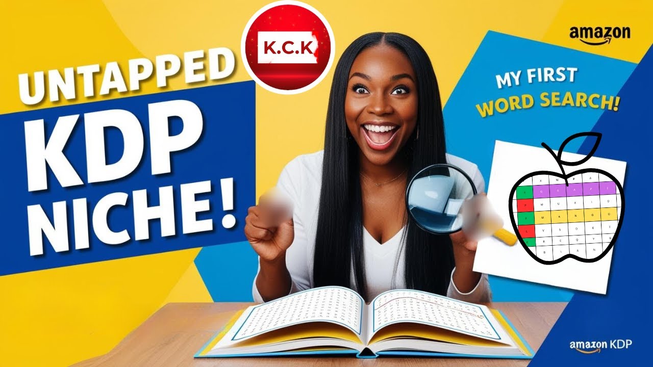 Shaped Word Search: The No-Competition KDP Niche to Make Money Online in 2025