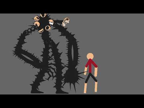 How stickman could beat the dark plagues! #sticknodes