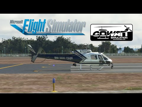 Cowansim H125  AS350B3E Hover Practice at KSBA | Real Helicopter Pilot Plays MSFS