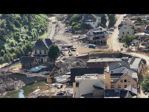 14.08.21: Altenahr, erste Bilder aus dem Ortskern, gezoomt, Update Ahr Flutkatastrophe