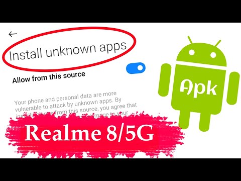 How to Off Realme 8 Unknown Sources | Realme 8 5g me Unknown Sources Settings Disable Kaise Kare