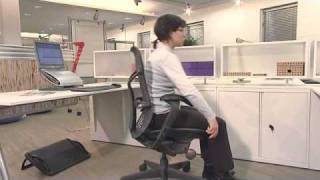 Video thumbnail for Herman Miller Mirra Chair Information by Back2 International