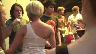 Adam Lambert Scott MacIntyre Michael Sarver Backstage Charlotte NC