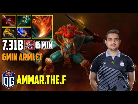AMMAR.THE.F - HUSKAR 6MIN ARMLET | 7.31b IMBA OFFLANER - DOTA 2