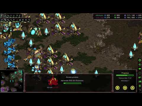 Light (P) vs JAB.English (T) en Fighting Spirit - StarCraft BroodWar REMASTERED