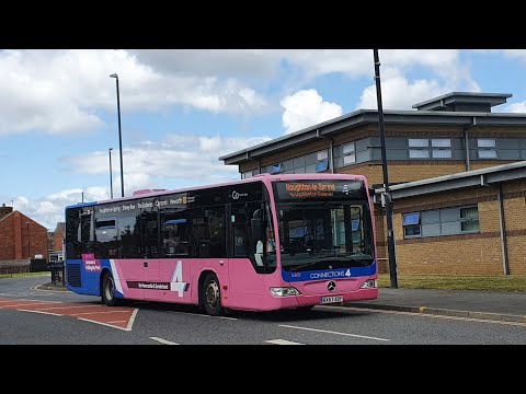 KICKDOWNS: Route 4 | BX63BDF/5365 - Go North East: Mercedes-Benz Citaro 0530N/Mercedes-Benz Citaro
