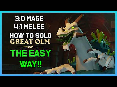 OSRS Quick Guide - 3:0 mage and 4:1 melee Solo Olm