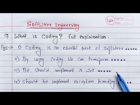 coding standard in software engineering | Learn Coding