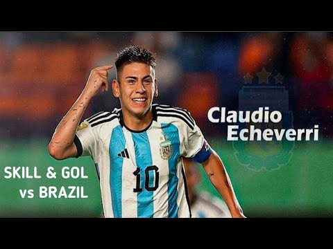KILLS & GOALS CLAUDIO ECHEVERRI VS BRAZIL FIFA WORLD CUP U-17
