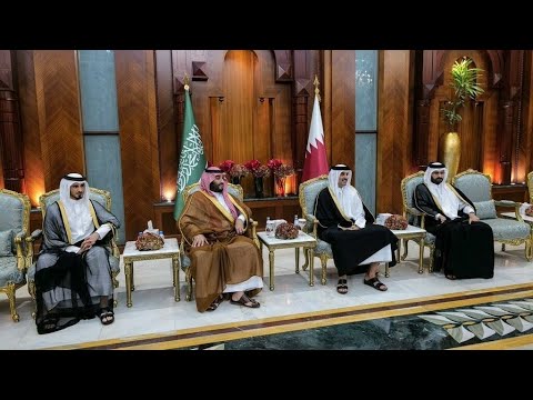 ولي العهد السعودي يصل إلى قطر للمرة الأولى منذ اندلاع الأزمة الخليجية