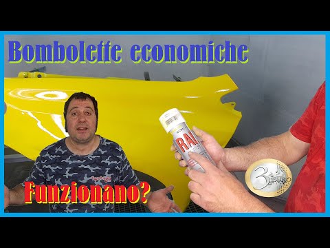 come verniciare con le bombolette economiche