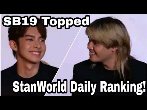 SB19 Topped StanWorld Ranking! | Esbi Updates