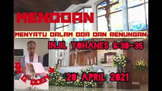 MENDOAN-Selasa, 20 April 2021-RD. G. Dody Kurnianto