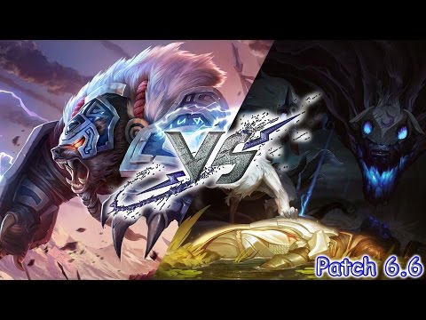 [Season 6 ~ EU West ~ Patch 6.6] LaUry's Volibear vs Kindred | Jungle