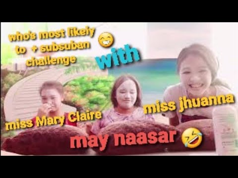 Who's most likely to + subsuban challenge(laptrip to promise)#vlog02