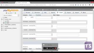 Phpmyadmin Part 3 - Lecture 73 (PHP Tutorial)