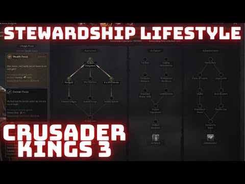 Stewardship Lifestyle  | Crusader Kings 3