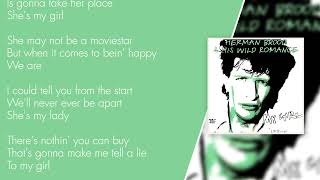 Herman Brood - My Girl (Lyrics Video)