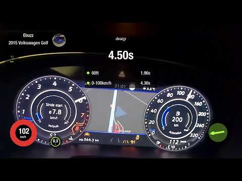 Vw Arteon R is38 stage 2 (428hp) 0-200 dragy