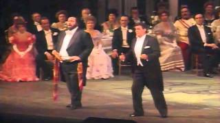 Plácido Domingo,  Luciano Pavarotti - O Mimì, Tu Più Non Torni - Puccini - La Bohème