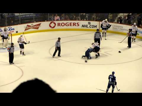 Canucks  game - Fight