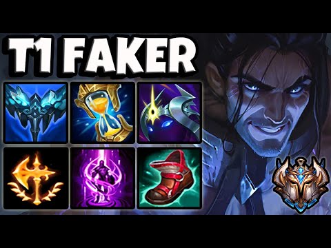 T1 Faker SYLAS vs AKALI [ MID ] Patch 11.12 Ranked Korea ✅