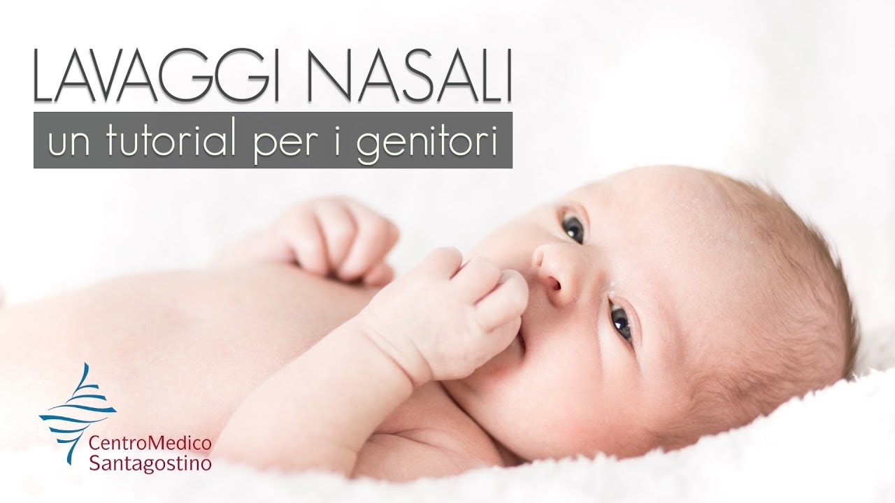 Lavaggi nasali del neonato - un tutorial per i genitori