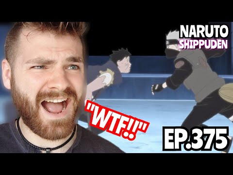 KAKASHI VS. OBITO!!! | NARUTO SHIPPUDEN - EPISODES 375 | REACTION