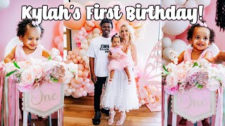 KYLAH'S FIRST BIRTHDAY PARTY!