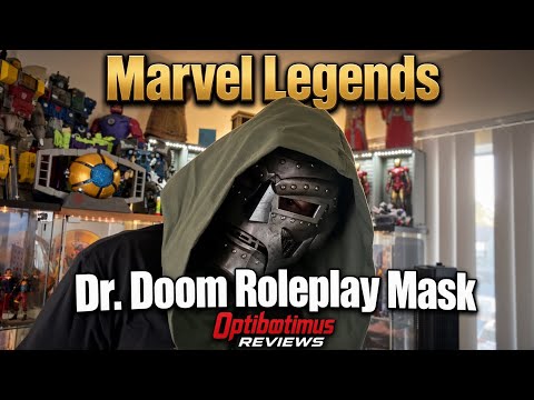 Marvel Legends DOCTOR DOOM Premium Rolepkay Mask Video Review