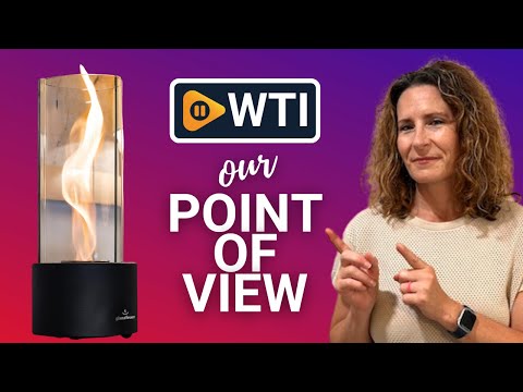 Tornado Tabletop Fireplace for Indoor and Outdoor Balcony Decoration - WTI product video review